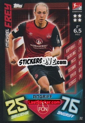 Sticker Michael Frey - German Fussball Bundesliga 2019-2020. Match Attax Extra - Topps