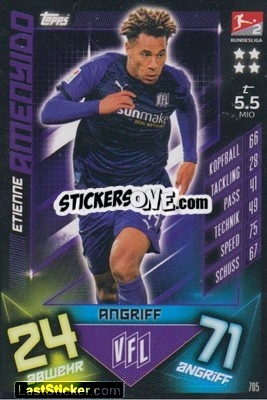 Sticker Etienne Amenyido - German Fussball Bundesliga 2019-2020. Match Attax Extra - Topps