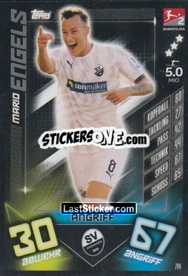 Sticker Mario Engels - German Fussball Bundesliga 2019-2020. Match Attax Extra - Topps