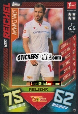 Sticker Ken Reichel - German Fussball Bundesliga 2019-2020. Match Attax Extra - Topps