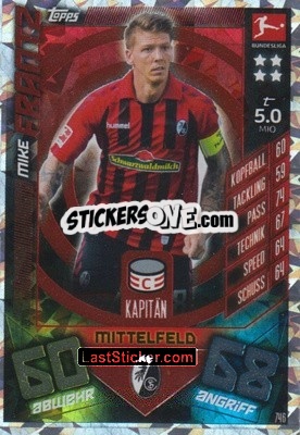 Cromo Mike Frantz - German Fussball Bundesliga 2019-2020. Match Attax Extra - Topps