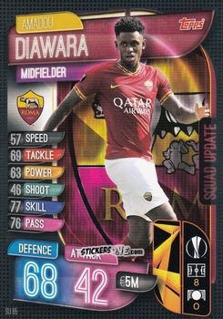 Cromo Amadou Diawara - Uefa Champions League 2019-2020. Match Attax Extra. Italy n. SU65 - Topps