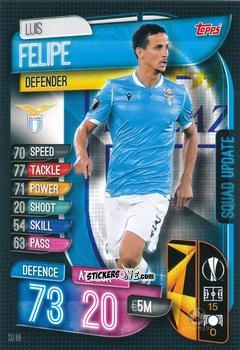 Cromo Luis Felipe - Uefa Champions League 2019-2020. Match Attax Extra. Italy n. SU66 - Topps