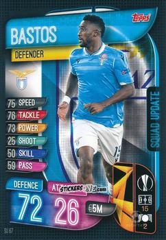 Figurina Bastos - Uefa Champions League 2019-2020. Match Attax Extra. Italy n. SU67 - Topps