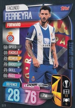 Figurina Facundo Ferreyra - Uefa Champions League 2019-2020. Match Attax Extra. Italy n. SU79 - Topps