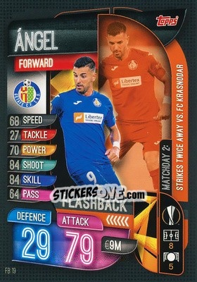 Cromo Ángel - UEFA Champions League 2019-2020. Match Attax Extra. Italy - Topps