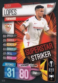 Sticker Rony Lopez - Uefa Champions League 2019-2020. Match Attax Extra. Italy n. SS20 - Topps