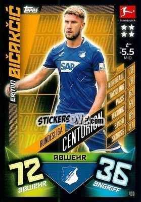 Sticker Ermin Bicakcic - German Fussball Bundesliga 2019-2020. Match Attax Action n. 409 - Topps