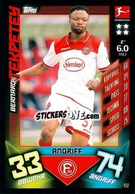 Figurina Bernard Tekpetey - German Fussball Bundesliga 2019-2020. Match Attax Action - Topps