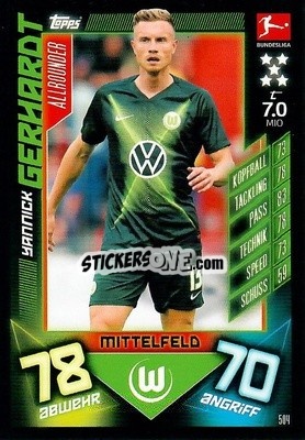 Sticker Yannick Gerhardt