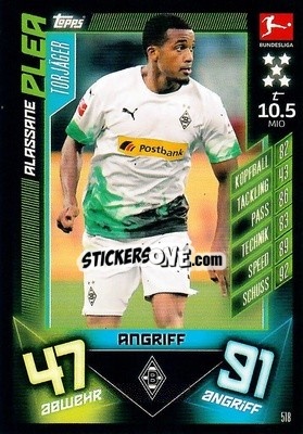 Figurina Alassane Plea - German Fussball Bundesliga 2019-2020. Match Attax Action - Topps