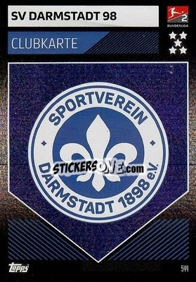 Sticker Clubkarte - German Fussball Bundesliga 2019-2020. Match Attax Action n. 544 - Topps