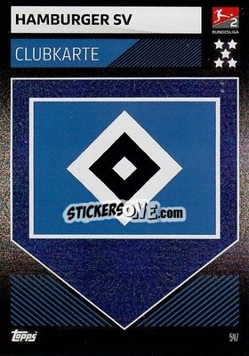 Sticker Clubkarte - German Fussball Bundesliga 2019-2020. Match Attax Action n. 547 - Topps