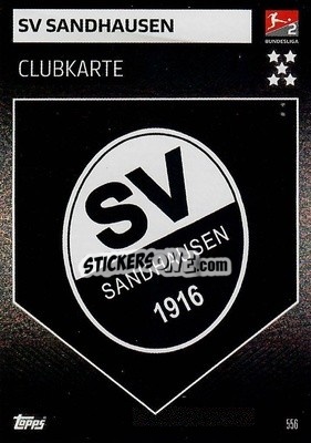 Sticker Clubkarte - German Fussball Bundesliga 2019-2020. Match Attax Action - Topps