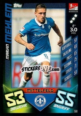 Sticker Marvin Mehlem - German Fussball Bundesliga 2019-2020. Match Attax Action - Topps