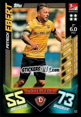 Figurina Patrick Ebert - German Fussball Bundesliga 2019-2020. Match Attax Action - Topps