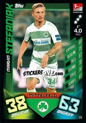 Figurina Marvin Stefaniak - German Fussball Bundesliga 2019-2020. Match Attax Action - Topps