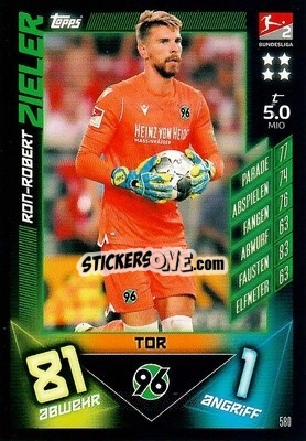 Figurina Ron-Robert Zieler - German Fussball Bundesliga 2019-2020. Match Attax Action - Topps