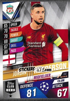 Sticker Jordan Henderson