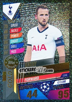 Sticker Harry Kane - Match Attax 101. Season 2019-2020 n. LE4G - Topps