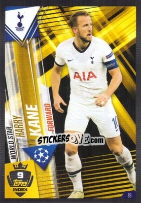 Cromo Harry Kane - Match Attax 101. Season 2019-2020 - Topps