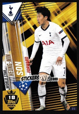 Sticker Heung-Min Son - Match Attax 101. Season 2019-2020 n. S18 - Topps