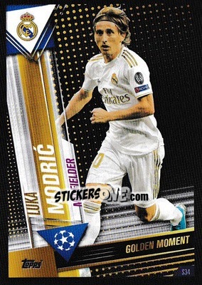 Cromo Luka Modric - Match Attax 101. Season 2019-2020 - Topps