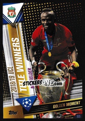Sticker 2018/19 UCL Title Winners - Match Attax 101. Season 2019-2020 n. S35 - Topps