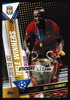 Cromo 2018/19 UCL Title Winners - Match Attax 101. Season 2019-2020 - Topps