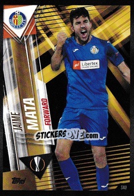 Sticker Jaime Mata - Match Attax 101. Season 2019-2020 n. S40 - Topps