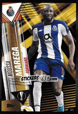 Sticker Moussa Marega - Match Attax 101. Season 2019-2020 - Topps