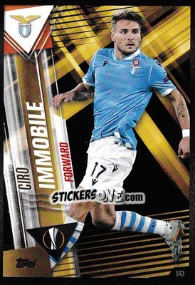 Sticker Ciro Immobile - Match Attax 101. Season 2019-2020 - Topps