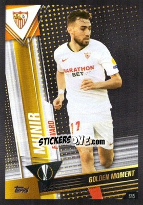 Sticker Munir - Match Attax 101. Season 2019-2020 - Topps