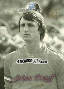 Sticker Johan Cruyff - World Cup Greats Platinum 1998 - Futera