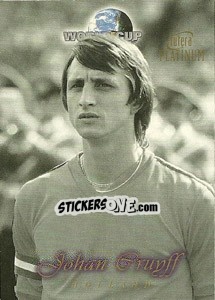 Sticker Johan Cruyff - World Cup Greats Platinum 1998 n. 9 - Futera