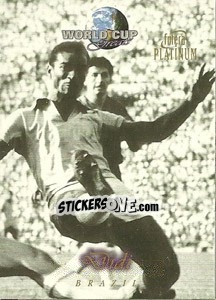 Sticker Didi - World Cup Greats Platinum 1998 n. 10 - Futera