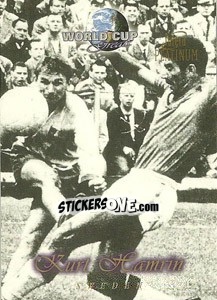 Sticker Kurt Hamrin - World Cup Greats Platinum 1998 n. 16 - Futera