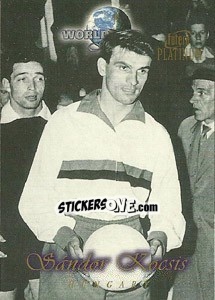 Sticker Sandor Kocsis - World Cup Greats Platinum 1998 n. 21 - Futera