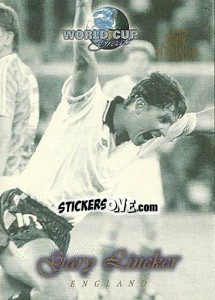 Sticker Gary Lineker - World Cup Greats Platinum 1998 n. 25 - Futera