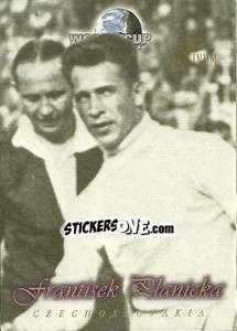 Sticker Frantisek Planicka - World Cup Greats Platinum 1998 n. 35 - Futera