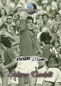 Sticker Marco Tardelli - World Cup Greats Platinum 1998 n. 47 - Futera