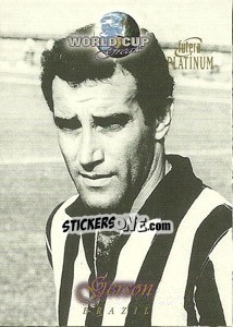 Sticker Gerson - World Cup Greats Platinum 1998 n. 14 - Futera