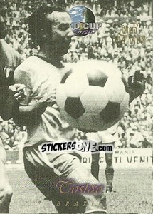 Sticker Tostao - World Cup Greats Platinum 1998 n. 48 - Futera