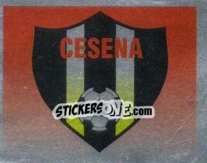 Sticker Cesena - Il Grande Calcio 1991 n. 8 - Vallardi