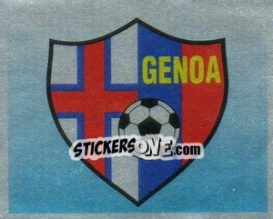 Sticker Genoa - Il Grande Calcio 1991 n. 10 - Vallardi