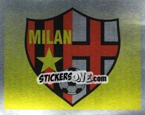 Sticker Milan - Il Grande Calcio 1991 n. 15 - Vallardi