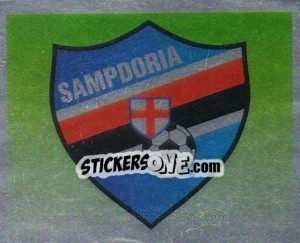 Sticker Sampdoria - Il Grande Calcio 1991 n. 20 - Vallardi
