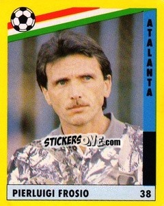 Sticker Pierluigi Frosio - Il Grande Calcio 1991 n. 38 - Vallardi