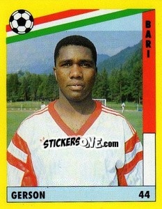 Sticker Gerson - Il Grande Calcio 1991 n. 44 - Vallardi