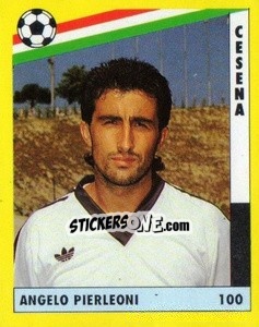 Sticker Angelo Pierleoni - Il Grande Calcio 1991 n. 100 - Vallardi